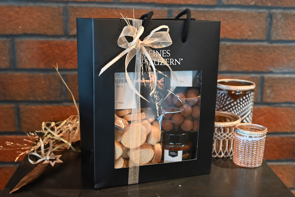 Weihnachts-Tasche Süss & Salzig